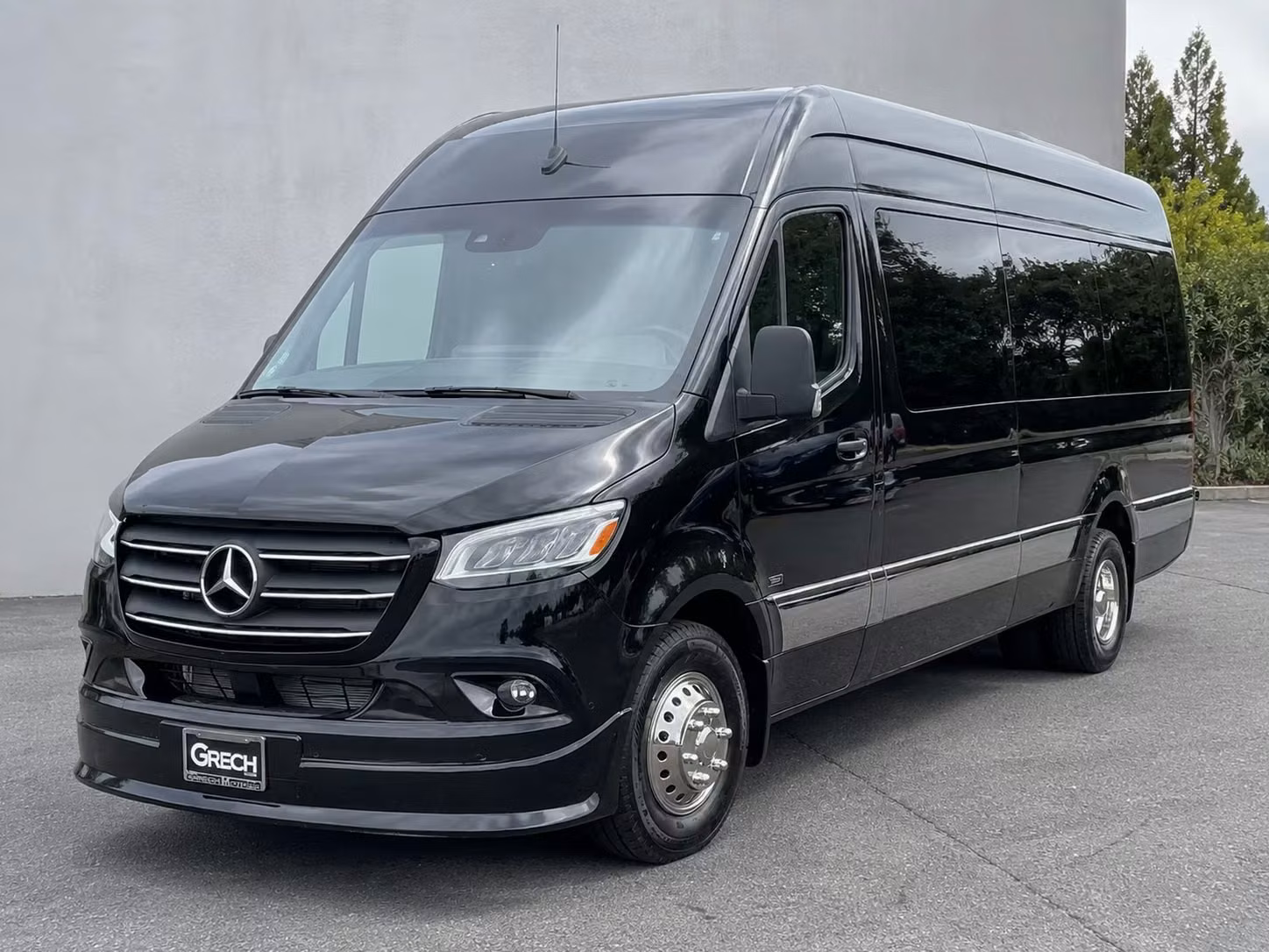sprinter van with driver