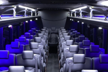 Tucson Charter Bus Interior