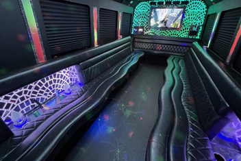 Tucson Limo Bus Interior